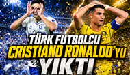 Türk futbolcu Cristiano Ronaldo'yu yıktı
