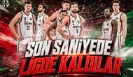 Mucize gerçekleşti: Son saniyede ligde kaldılar