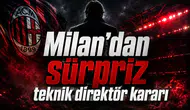 Milan’dan sürpriz teknik direktör kararı