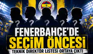 Fenerbahçe’de seçim öncesi teknik direktör listesi ortaya çıktı