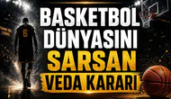 Basketbol dünyasını sarsan veda kararı