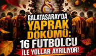 Galatasaray'da Yaprak Dökümü: 16 Futbolcu İle Yollar Ayrılıyor!