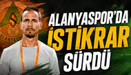 Alanyaspor'da istikrar sürdü