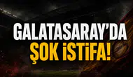 Galatasaray’da şok istifa!