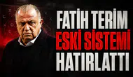 Fatih Terim eski sistemi hatırlattı