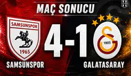 Maç Sonucu | Samsunspor 4-1 Galatasaray