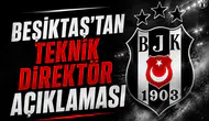 Beşiktaş'tan teknik direktör açıklaması