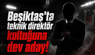 Beşiktaş'ta teknik direktör koltuğuna dev aday!