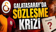 Galatasaray'da sözleşme krizi