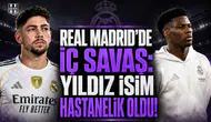 Real Madrid'de iç savaş: yıldız isim hastanelik oldu!