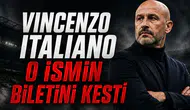 Vincenzo Italiano O İsmin Biletini Kesti