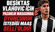 Beşiktaş Vlahovic için pazarlık masasında:Oyuncunun istediği maaş belli oldu!