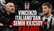 Vincenzo Italiano'dan Semih Kılıçsoy Kararı
