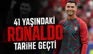 41 yaşındaki Ronaldo tarihe geçti