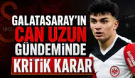 Galatasaray'ın Can Uzun gündeminde kritik karar