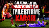 Galatasaray'da yıldız isimler için iyileştirme kararı