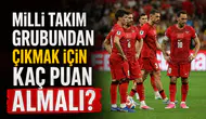 Milli Takım grubundan çıkmak için kaç puan almalı?
