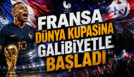 Fransa Dünya Kupasına Galibiyetle Başladı