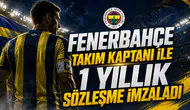 Fenerbahçe Takım Kaptanı İle 1 Yıllık Sözleşme İmzaladı