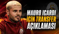 Mauro Icardi için transfer açıklaması