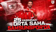 25 yaşındaki orta saha Samsunspor'da