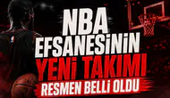 NBA efsanesinin yeni takımı resmen belli oldu