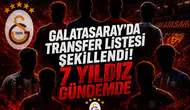 Galatasaray'da Transfer Listesi Şekillendi! 7 Yıldız Gündemde