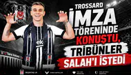 Trossard İmza Töreninde Konuştu, Tribünler Salah'ı İstedi