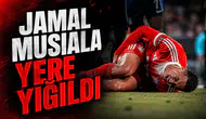 Bayern Münih maçında korkutan anlar Jamal Musiala yere yığıldı