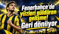 Fenerbahçe’de yüzleri güldüren gelişme! Geri dönüyor