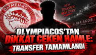 OLYMPIACOS’TAN DİKKAT ÇEKEN HAMLE: TRANSFER TAMAMLAN
