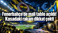 Fenerbahçe’de mali tablo açıldı! Kasadaki rakam dikkat çekti