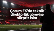Çorum FK’da teknik direktörlük görevine sürpriz isim