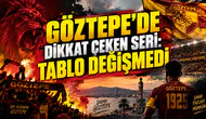 GÖZTEPE’DE DİKKAT ÇEKEN SERİ: TABLO DEĞİŞMEDİ