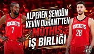 Alperen Şengün ve Kevin Durant'ten müthiş iş birliği