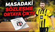 Masadaki sözleşme ortaya çıktı!