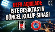 UEFA açıkladı: İşte Beşiktaş'ın güncel kulüp sırası