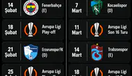 Beşiktaş'ın Avrupa'da ilk 8 senaryosuna göre maç takvimi belli oldu