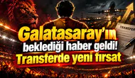 Galatasaray'ın beklediği haber geldi! Transferde yeni fırsat