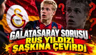 Galatasaray sorusu Rus yıldızı şaşkına çevirdi