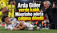 Arda Güler yerde kaldı, Mourinho adeta çılgına döndü