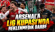 Arsenal'a Lig Kupası'nda beklenmedik darbe