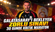 GALATASARAY'I BEKLEYEN ZORLU SINAV! 30 GÜNDE KRİTİK MARATON