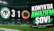 Konya’da Awaziem Şov! Konyaspor Evinde Gençlerbirliği’ni Rahat Geçti...