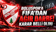 BOLUSPOR’A FIFA’DAN AĞIR DARBE! KARAR BELLİ OLDU