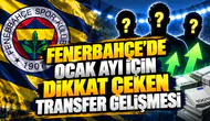 Fenerbahçe'de ocak ayı için dikkat çeken transfer gelişmesi