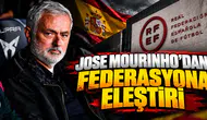 Jose Mourinho'dan Federasyona Eleştiri