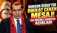 DURSUN ÖZBEK’TEN DİKKAT ÇEKEN MESAJ! EN ÖNEMLİ KONUYU AÇIKLADI