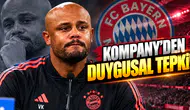 Kompany'den duygusal tepki