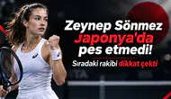 Zeynep Sönmez Japonya'da pes etmedi! Sıradaki rakibi dikkat çekti